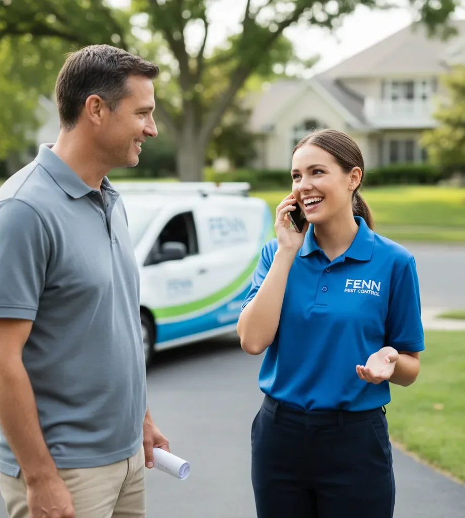 Fenn Pest Control customer support in Howard